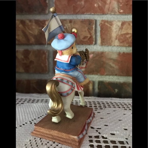 Rare 1998 Cherished Teddies Bill Carousel Horse - Picture 2 of 6